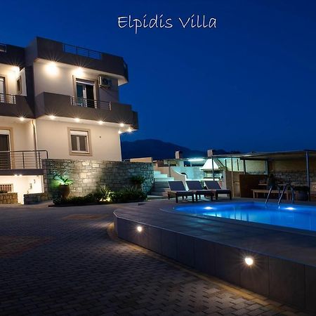 Elpidis Villa Kokkinos Pyrgos Eksteriør billede